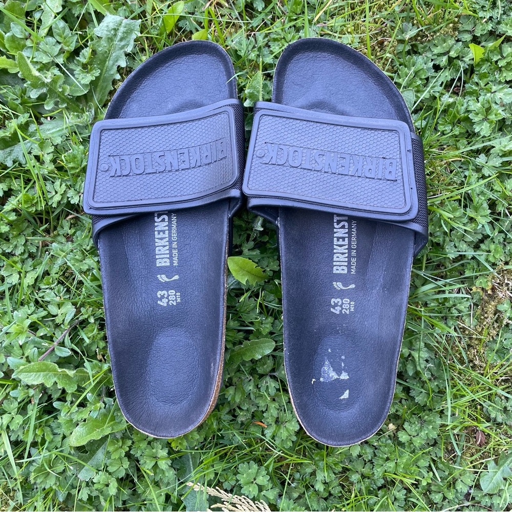 Birkenstock Black Slide TEMA Sandals
